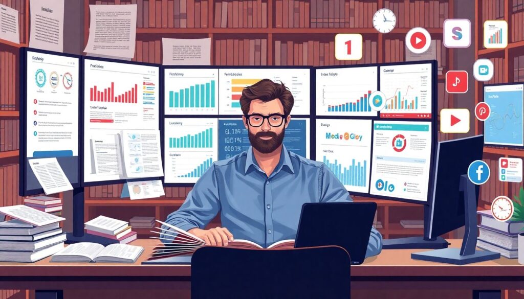 Роль редактора в цифровой газете: управление командой и контентом - иллюстрация