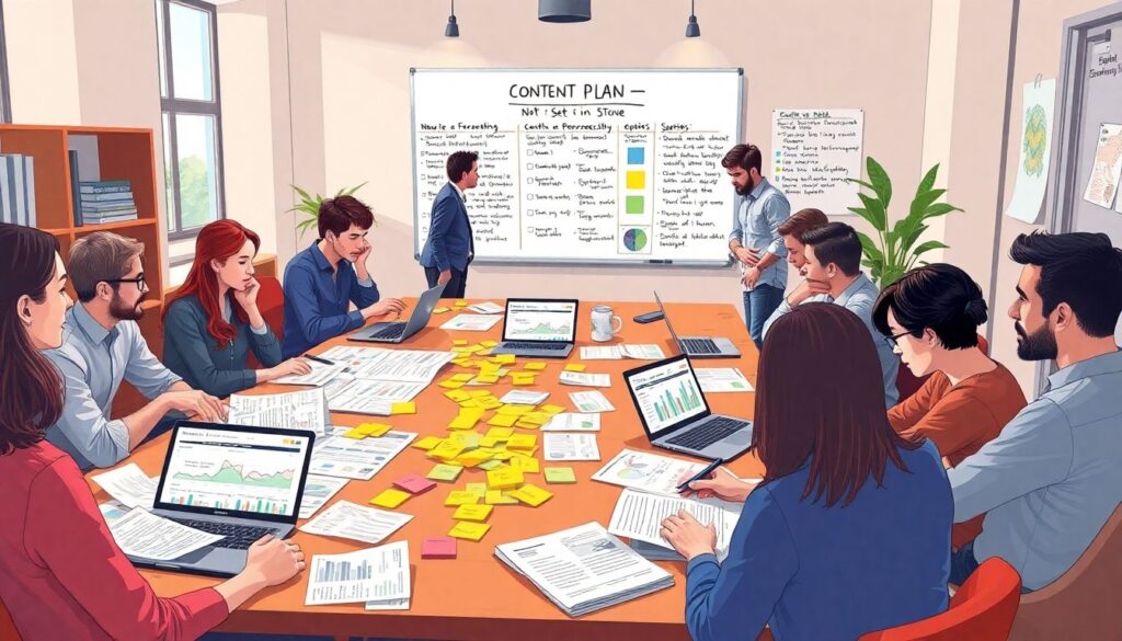 Как создать контент-план для ежедневной газеты - иллюстрация