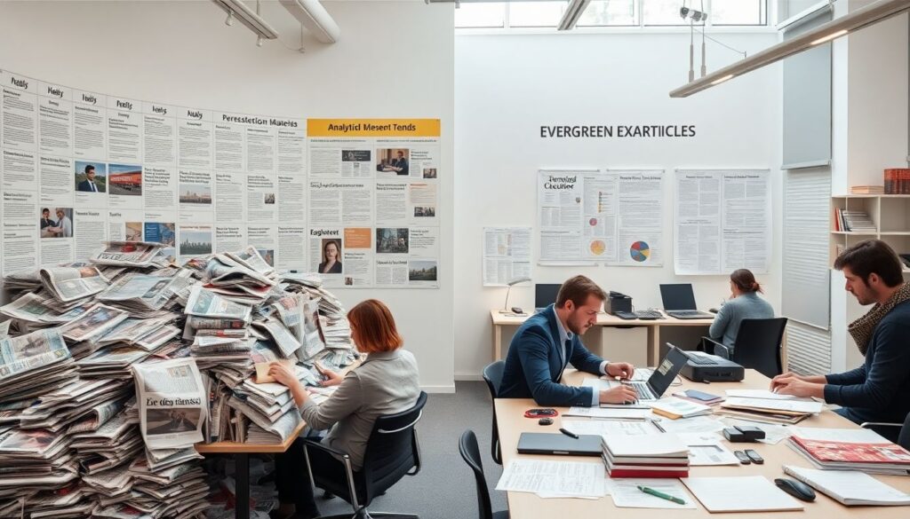 Как создать контент-план для ежедневной газеты - иллюстрация