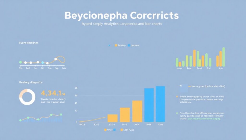 Использование инфографики для пояснения фактов и цифр - иллюстрация