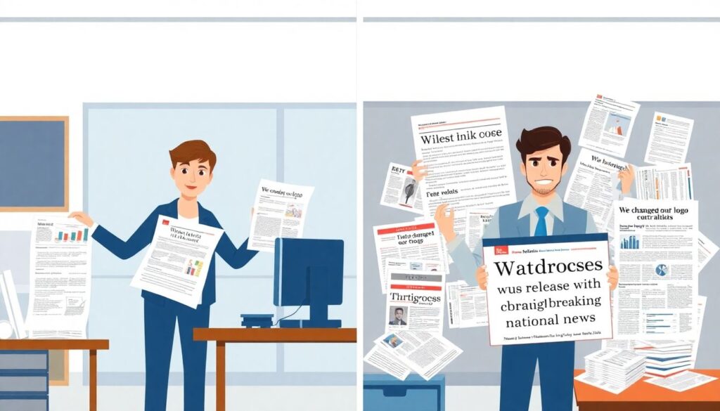 Разбор удачных пресс-релизов для новостной ленты - иллюстрация