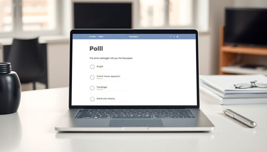 Элементы интерактива в онлайн-газете: опросы, квизы, комментарии - иллюстрация