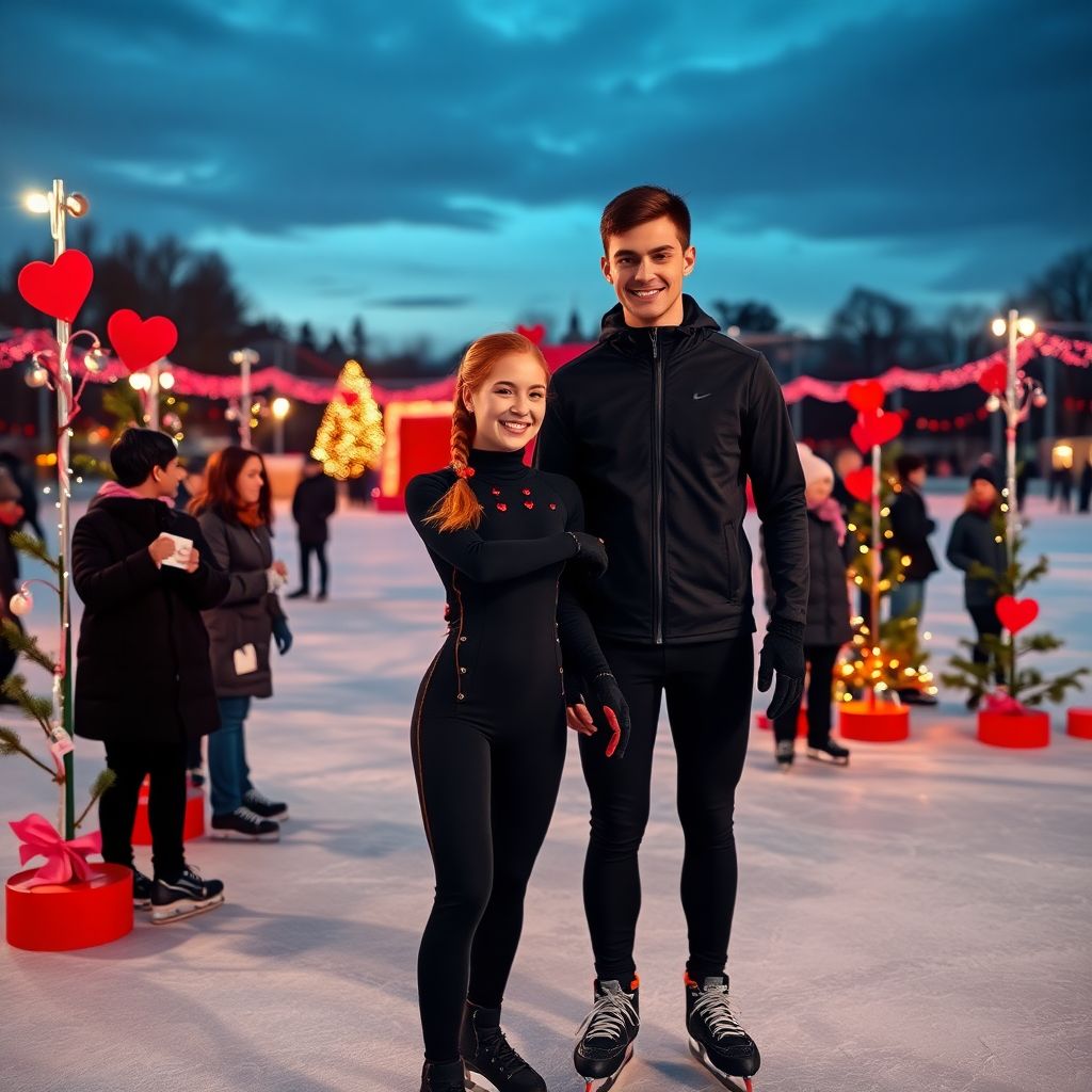 День святого Валентина на льду с Трусовой и Игнатовым: мастер-класс и эмоции