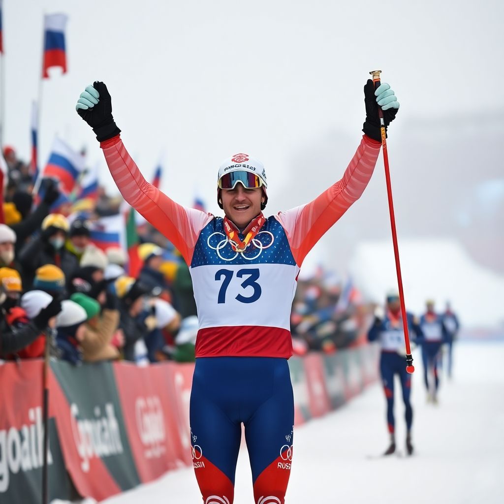 Российский лыжник получил золото после гонки, назвав соперника собакой Баскервилей