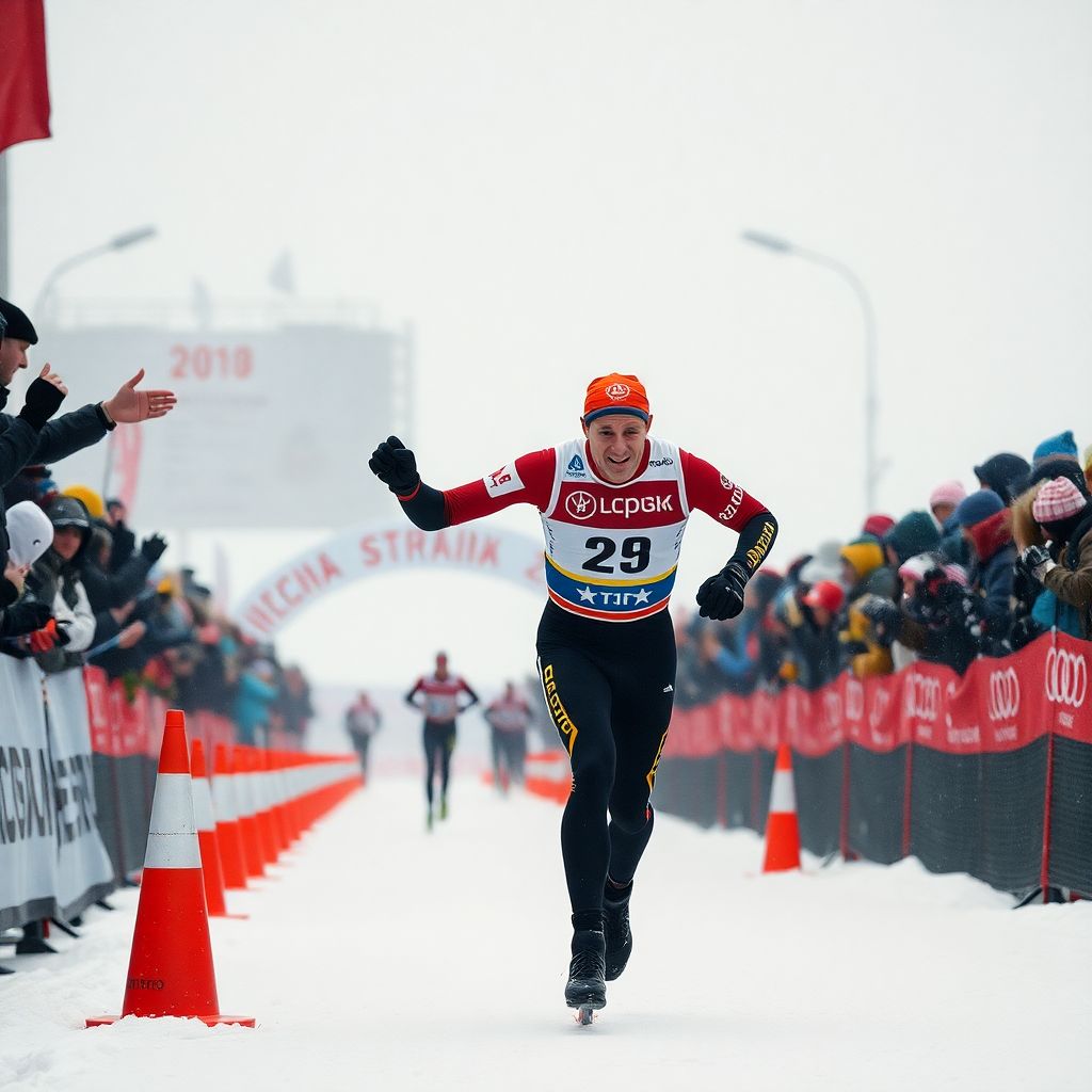 Большунов выигрывает марафон 70 км в Мончегорске: финал лыжного сезона 2025/26